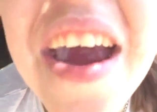 Zoophile lady wants to swallow all dog semen